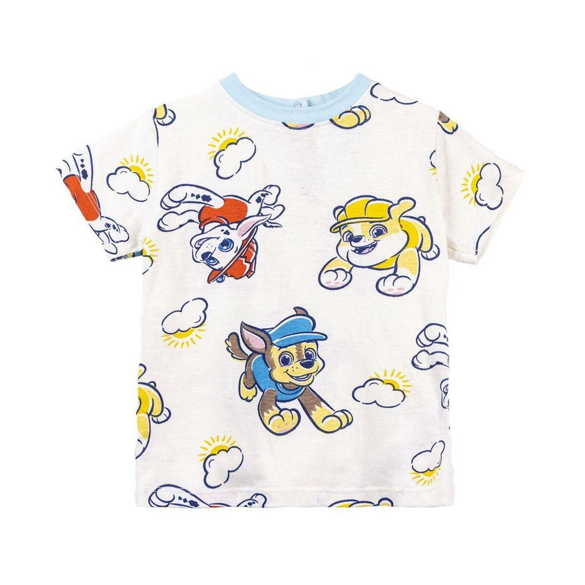 Kortærmet T-shirt The Paw Patrol Beige 18 måneder