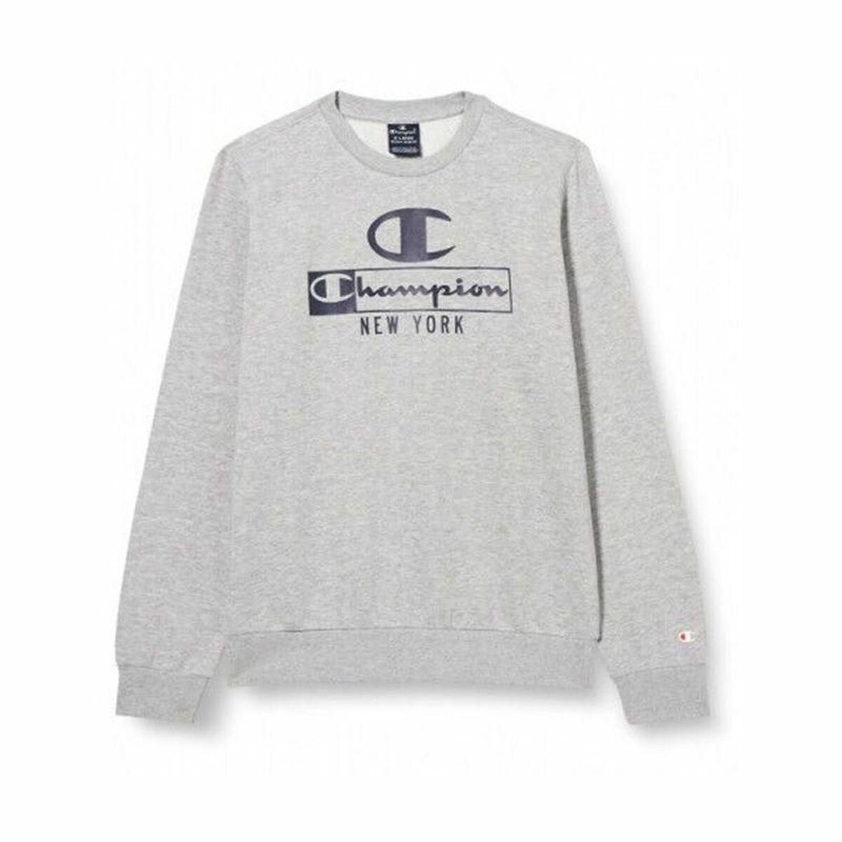 Sweaters uden Hætte til Mænd Champion Crewneck Grå 2XL