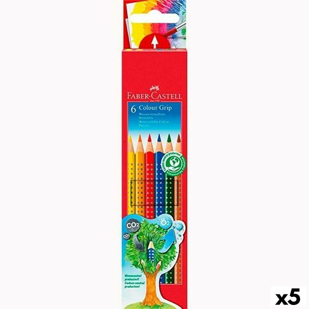 Akvarelblyanter Faber-Castell Multifarvet (5 enheder)