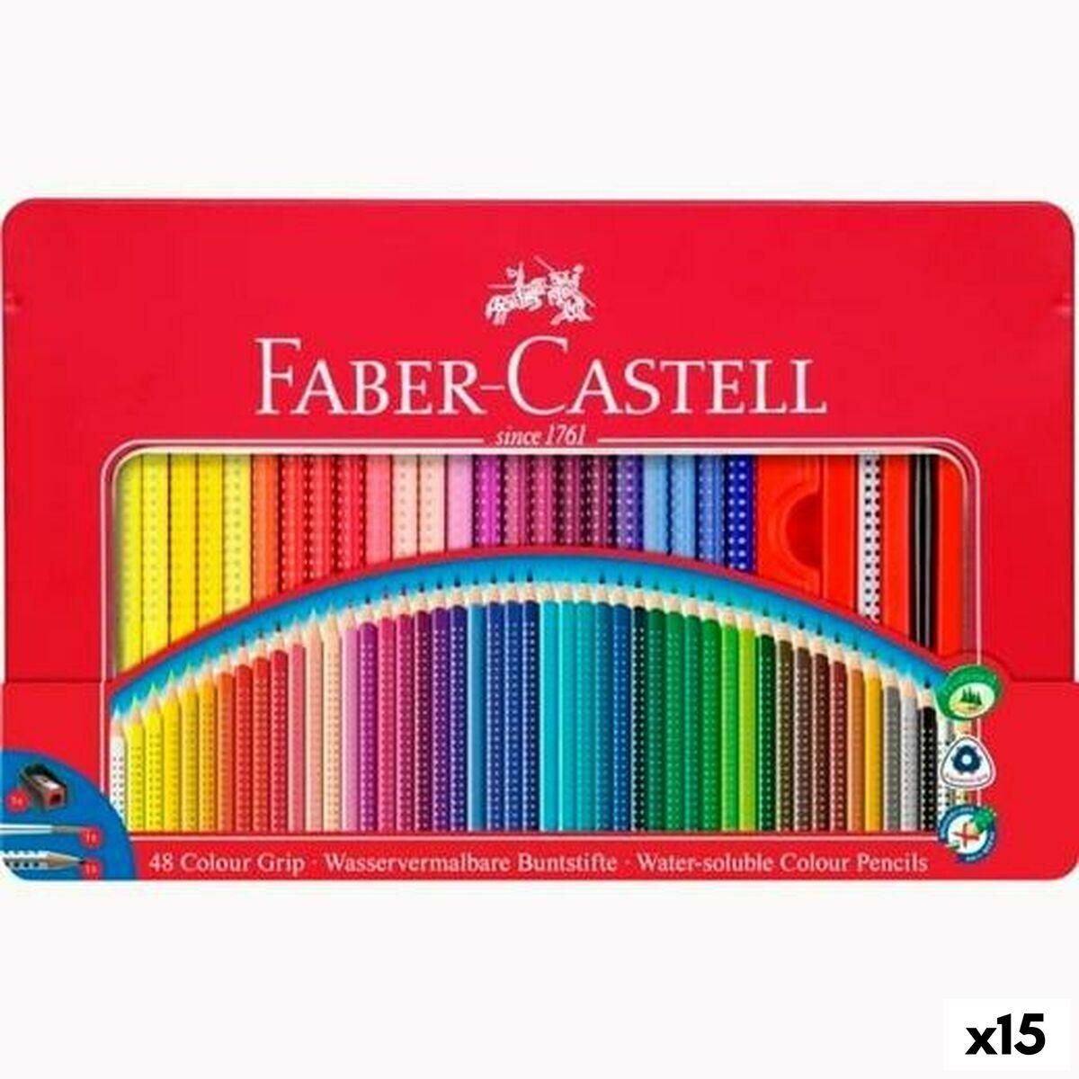 Farveblyanter Faber-Castell Multifarvet (15 enheder)