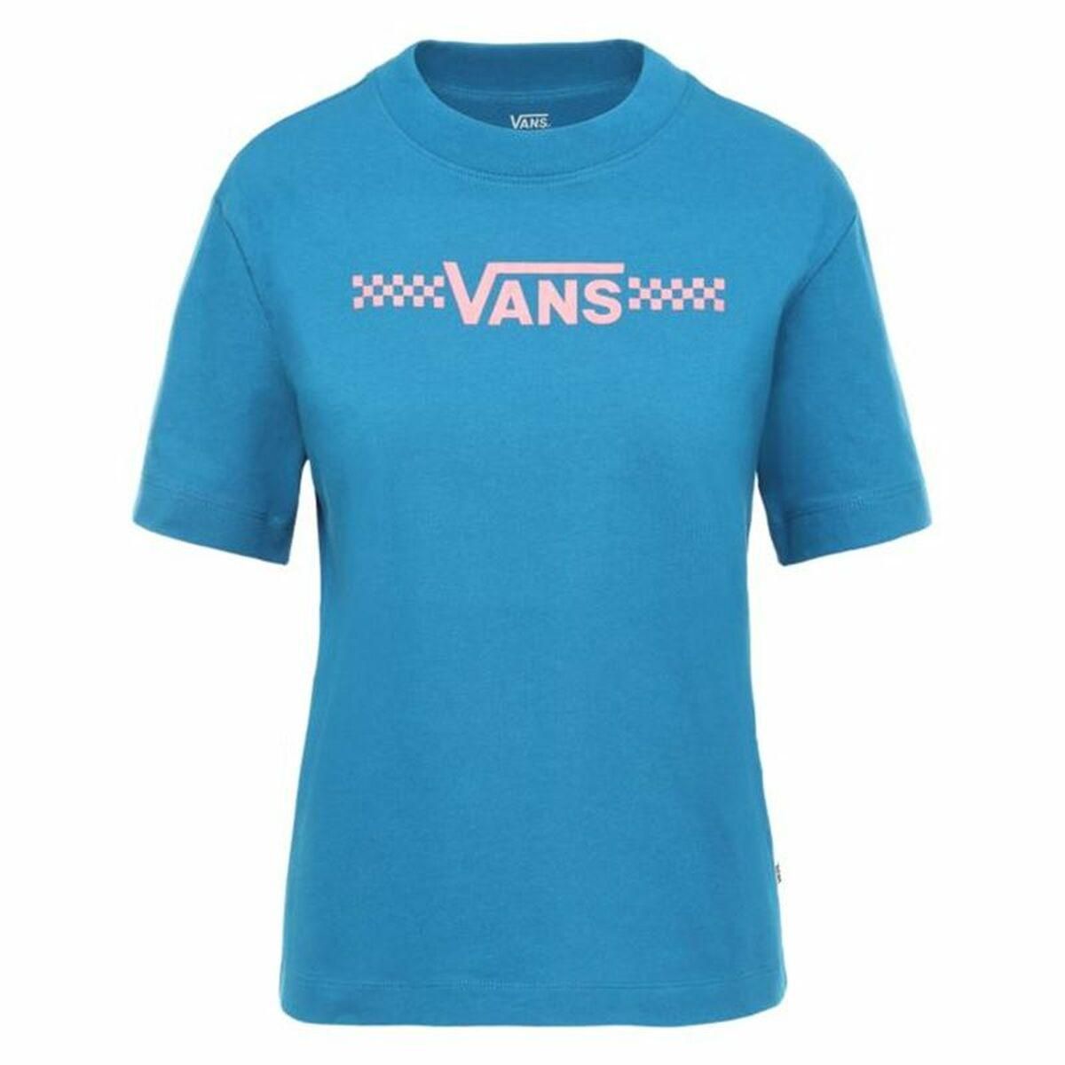 Kortærmet T-shirt til Kvinder Vans Funnier Times Blå XS