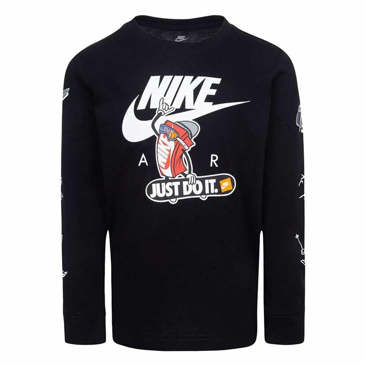 Sweaters uden Hætte til Børn Nike Snowboarding Sort 5-6 år