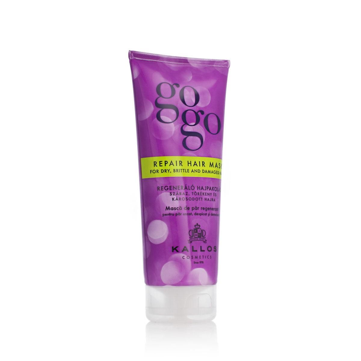 Reparerende hårmaske Kallos Cosmetics Gogo 200 ml