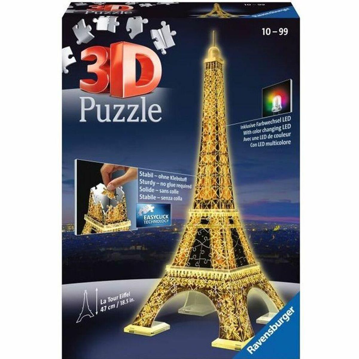 3D Puslespil Ravensburger Iceland: Kirkjuffellsfoss 216 Dele 3D