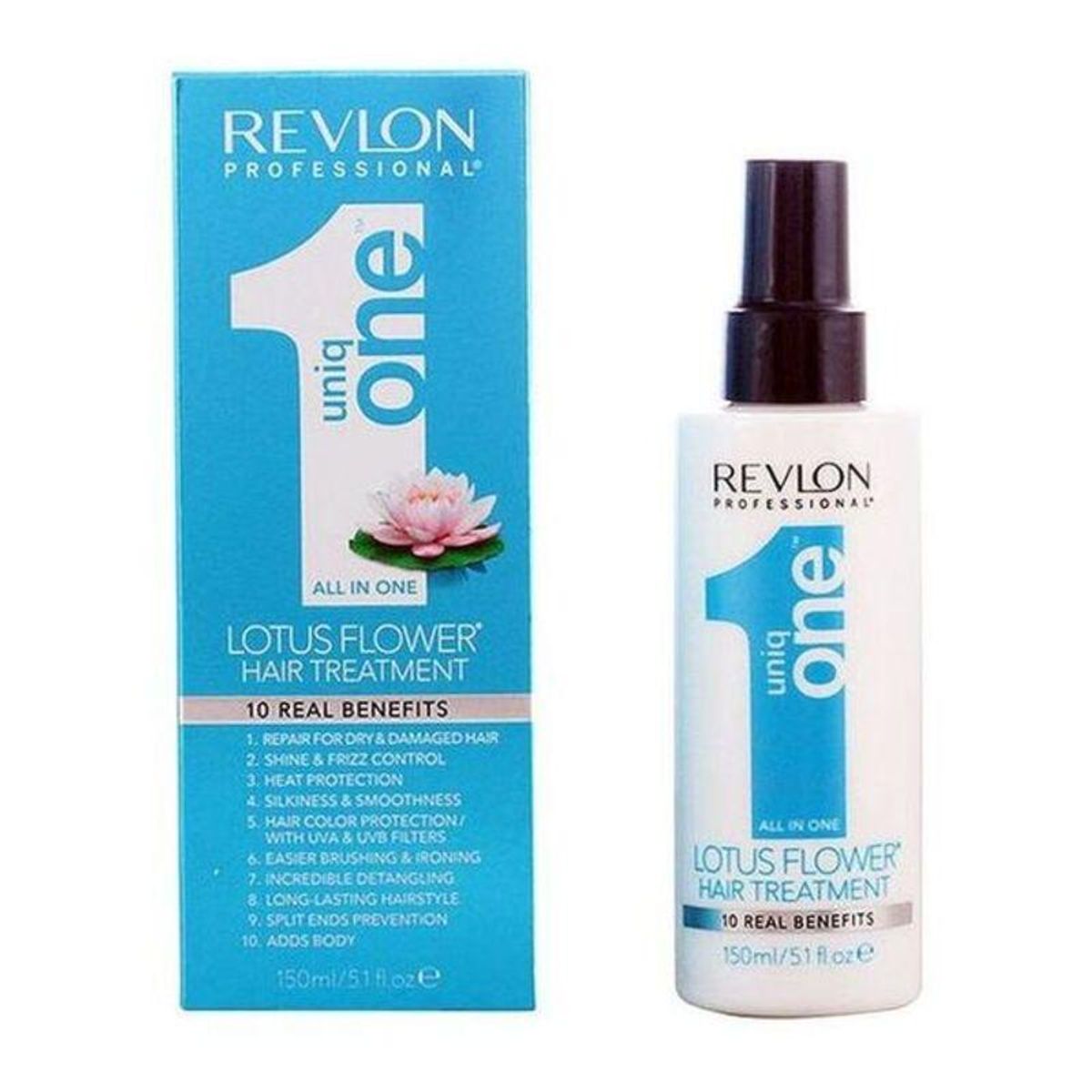 Intensiv Reparerende Behandling Revlon Uniq One Lotusblomst (150 ml)