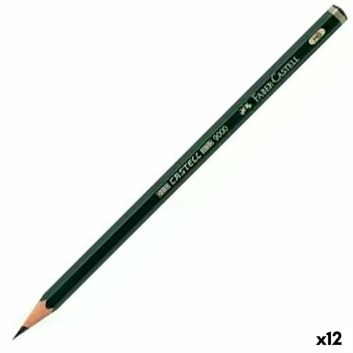 Blyant Faber-Castell 9000 Økologisk Sekskantet HB (12 enheder)