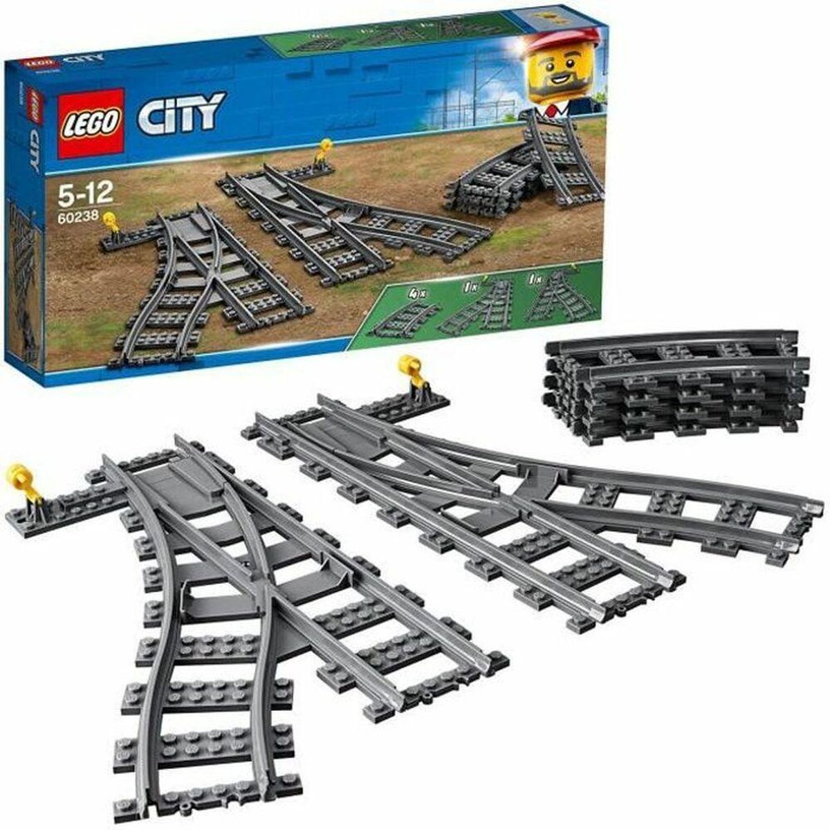 Playset Lego City Rail 60238 Tilbehør