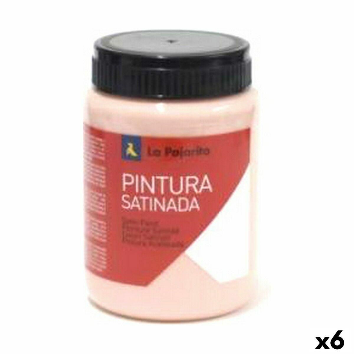 Tempera La Pajarita L-29 6 Dele Pink Skole Satin finish