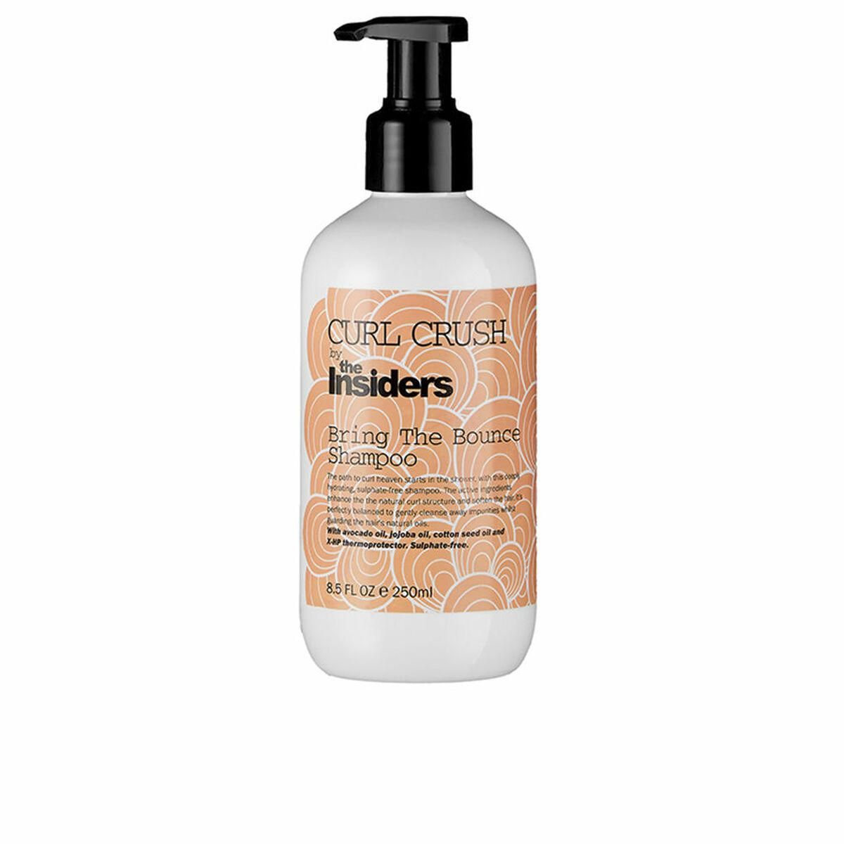 Fugtgivende shampoo The Insiders Curl Crush Krøllet hår (250 ml)