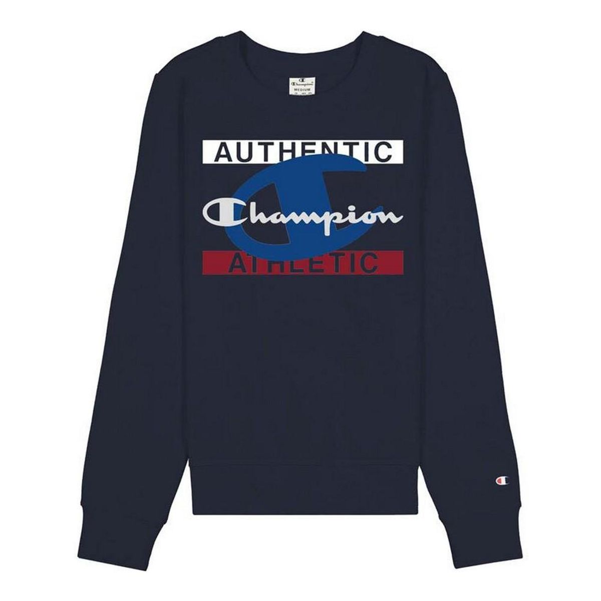 Sweaters uden Hætte til Mænd Champion Authentic Athletic Mørkeblå M