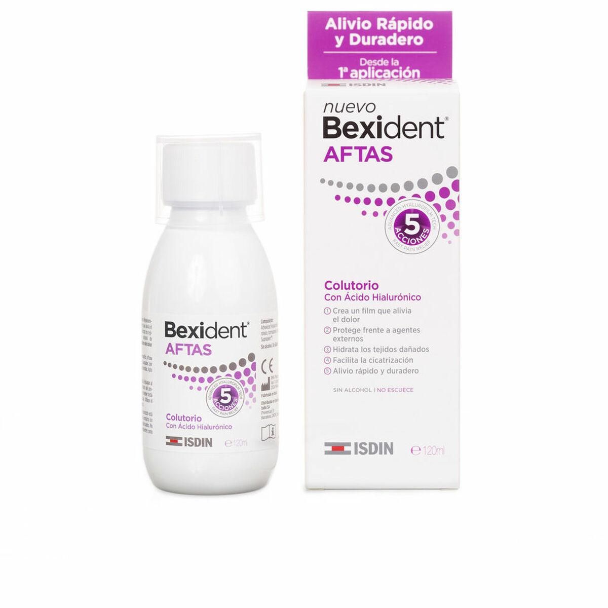 Mundskyllevand Isdin Bexident Aftas tandbeskytter Healing (120 ml)