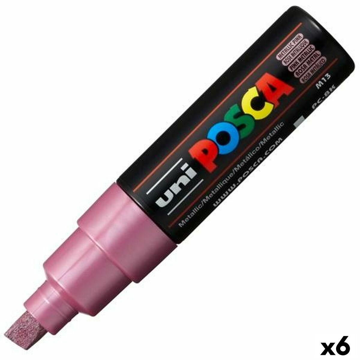 Markør POSCA PC-8K Pink (6 enheder)