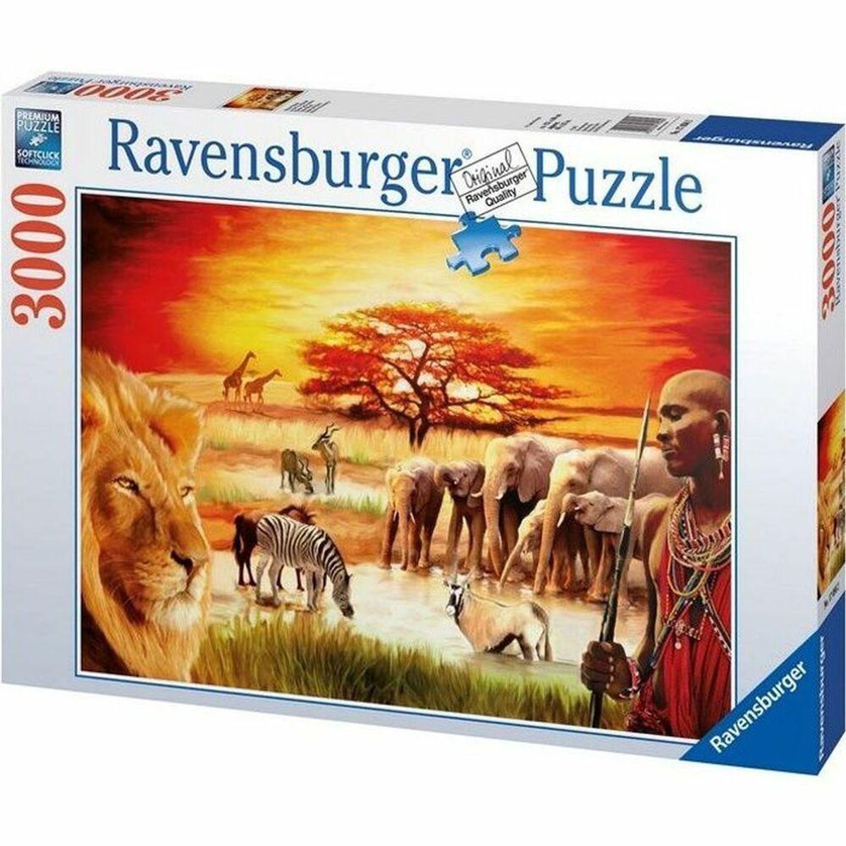 Puslespil Ravensburger Massai Pride (3000 Dele)