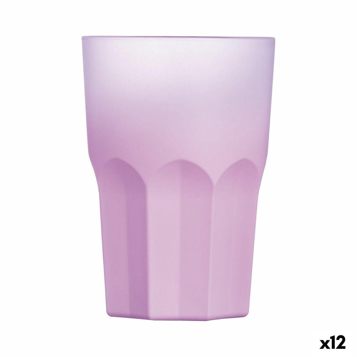 Glas Luminarc Summer Pop Pink Glas 12 enheder 400 ml