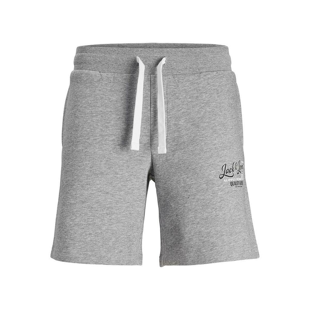 Sport shorts til mænd Jack & Jones JPSTANDY SWEAT 12225087 Grå L