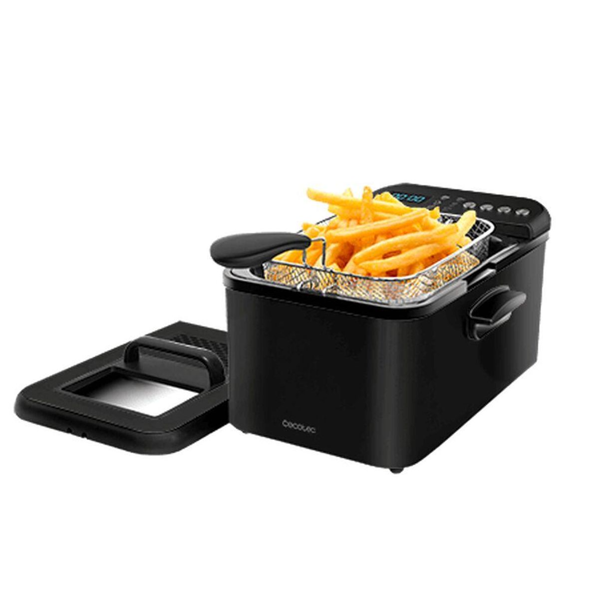 Frituregryde Cleanfry Luxury 3000 Black 2400W 3,2 L