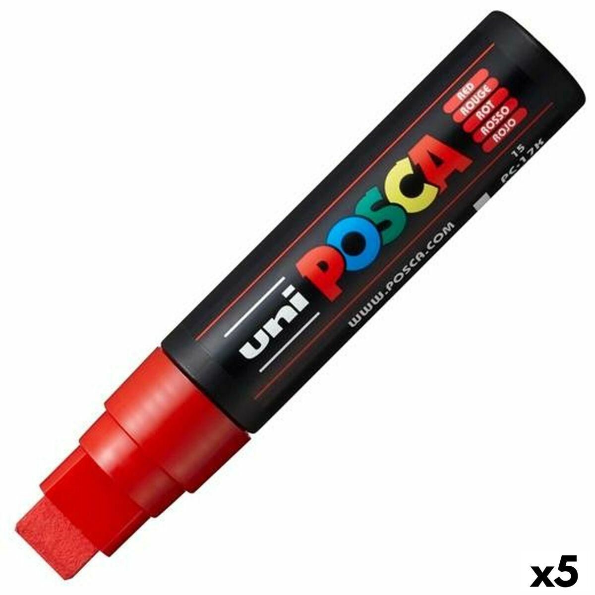 Markør POSCA PC-17K Rød (5 enheder)