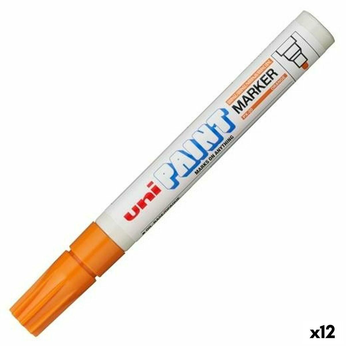 Sprittusch Uni-Ball PX-20 Orange (12 enheder)