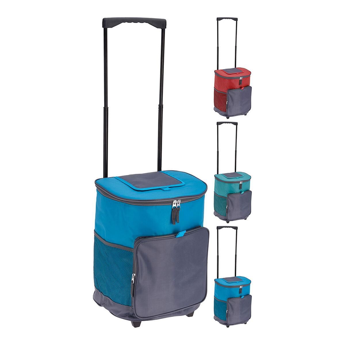 Kølerygsæk Cool Trolley Med hjul 34 x 21 x 46 cm 28 L