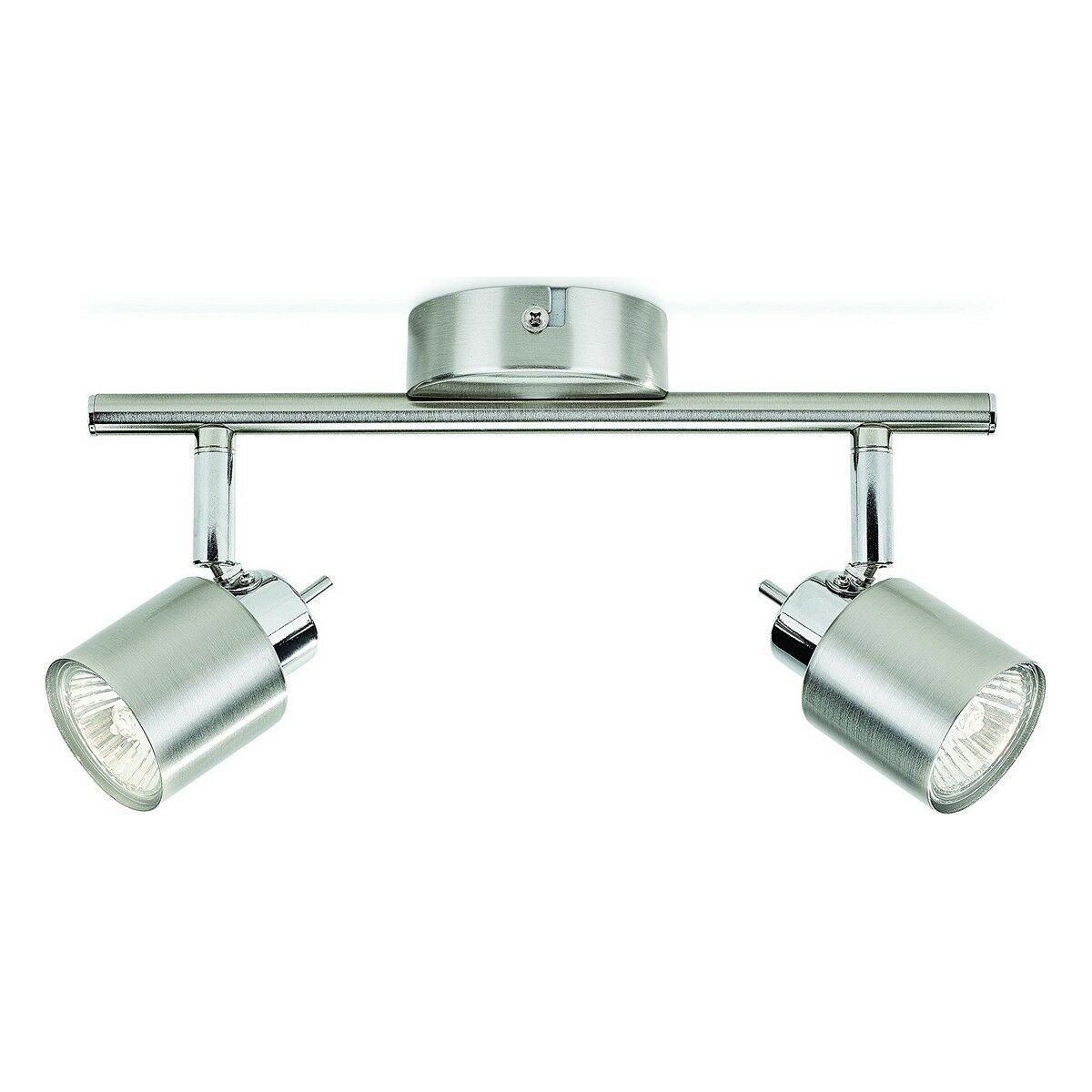 Loftslampe Philips Meranti 10 x 28,5 x 15,5 cm Sølvfarvet Metal