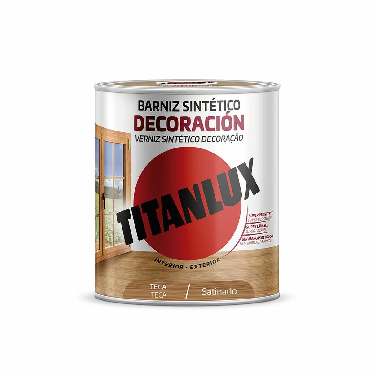 Fernis Titanlux M11100934 Teak 750 ml Satin finish