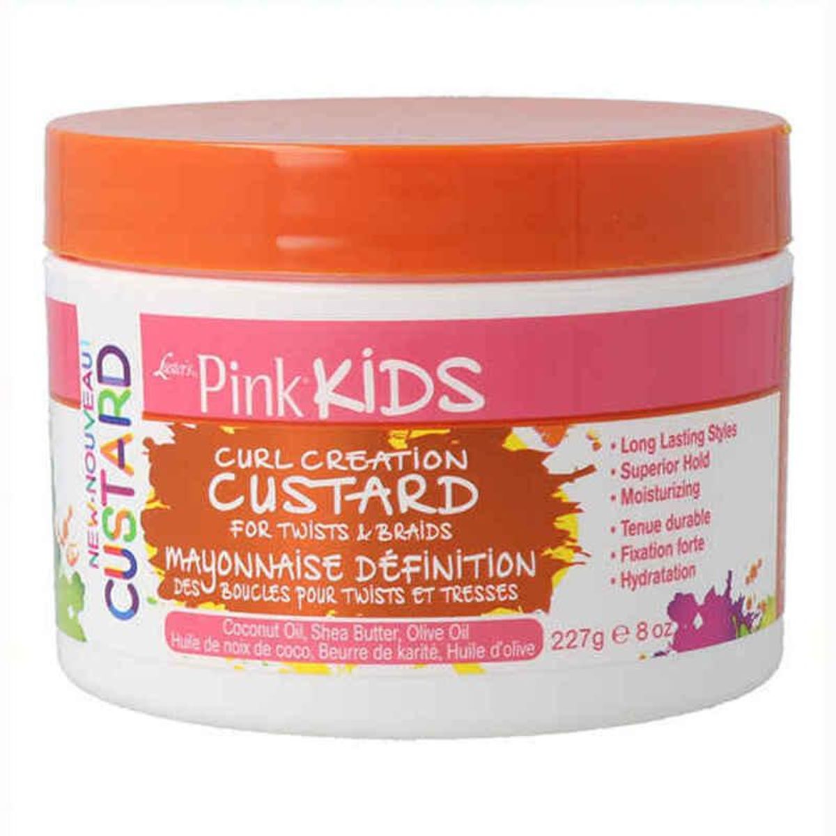 Hårlotion Luster Pink Kids Curl Creation Custard Krøllet Hår (227 g)