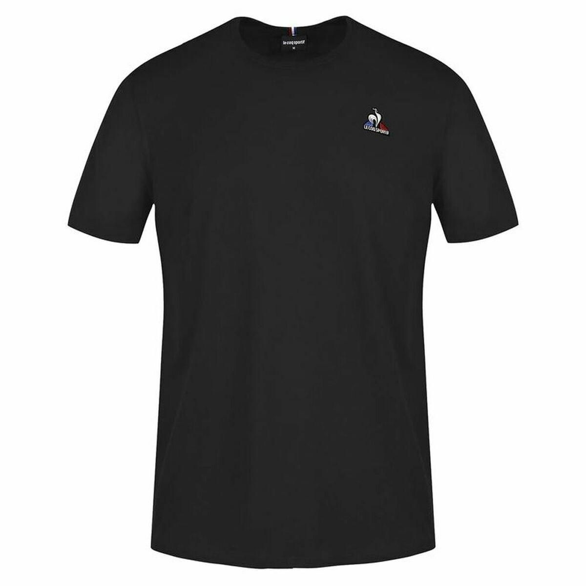 Kortærmet T-shirt til Mænd Le coq sportif Essentiels N°3 Sort M