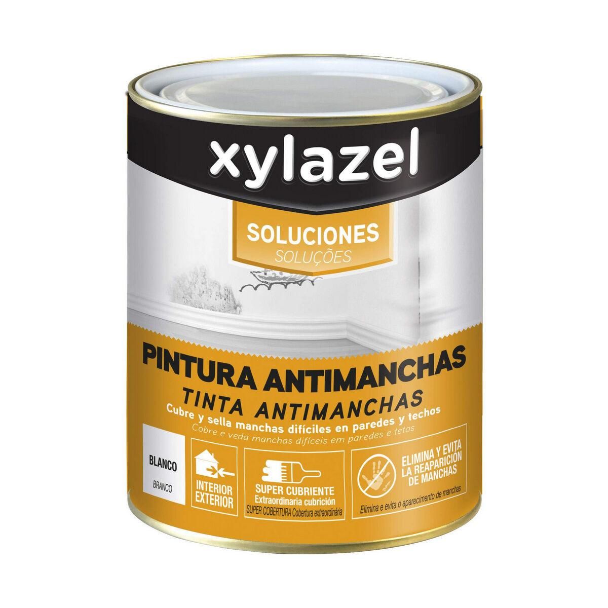 Overfladebeskyttelse Xylazel 5396498 Maling Anti-plet Hvid 750 ml Mat