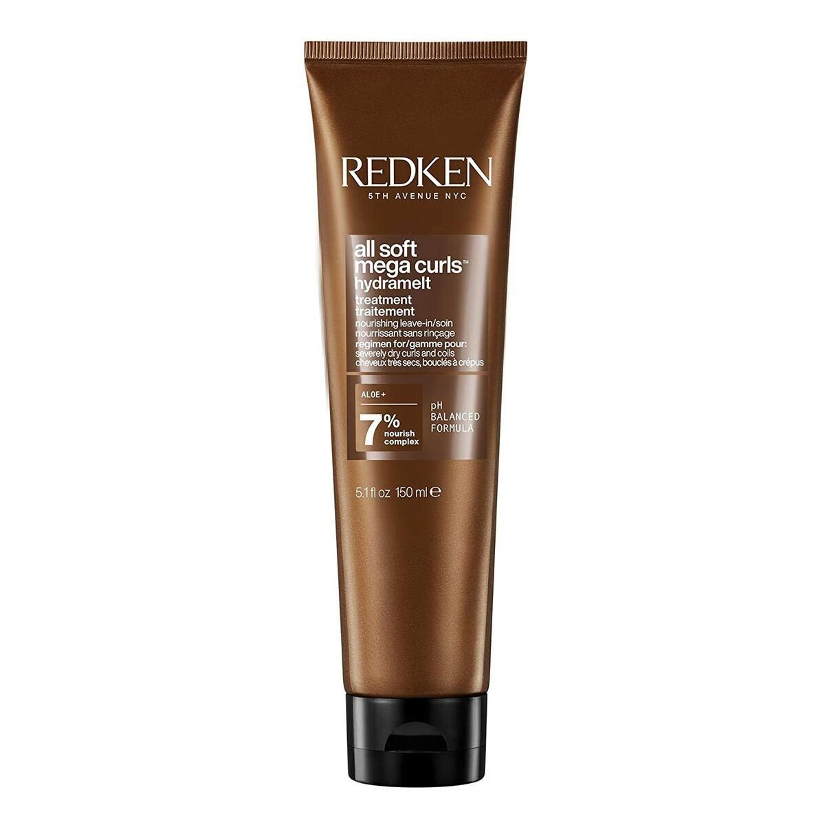 Hårmaske uden skylning Redken All Soft Mega Curls Gel Krøllet hår 150 ml