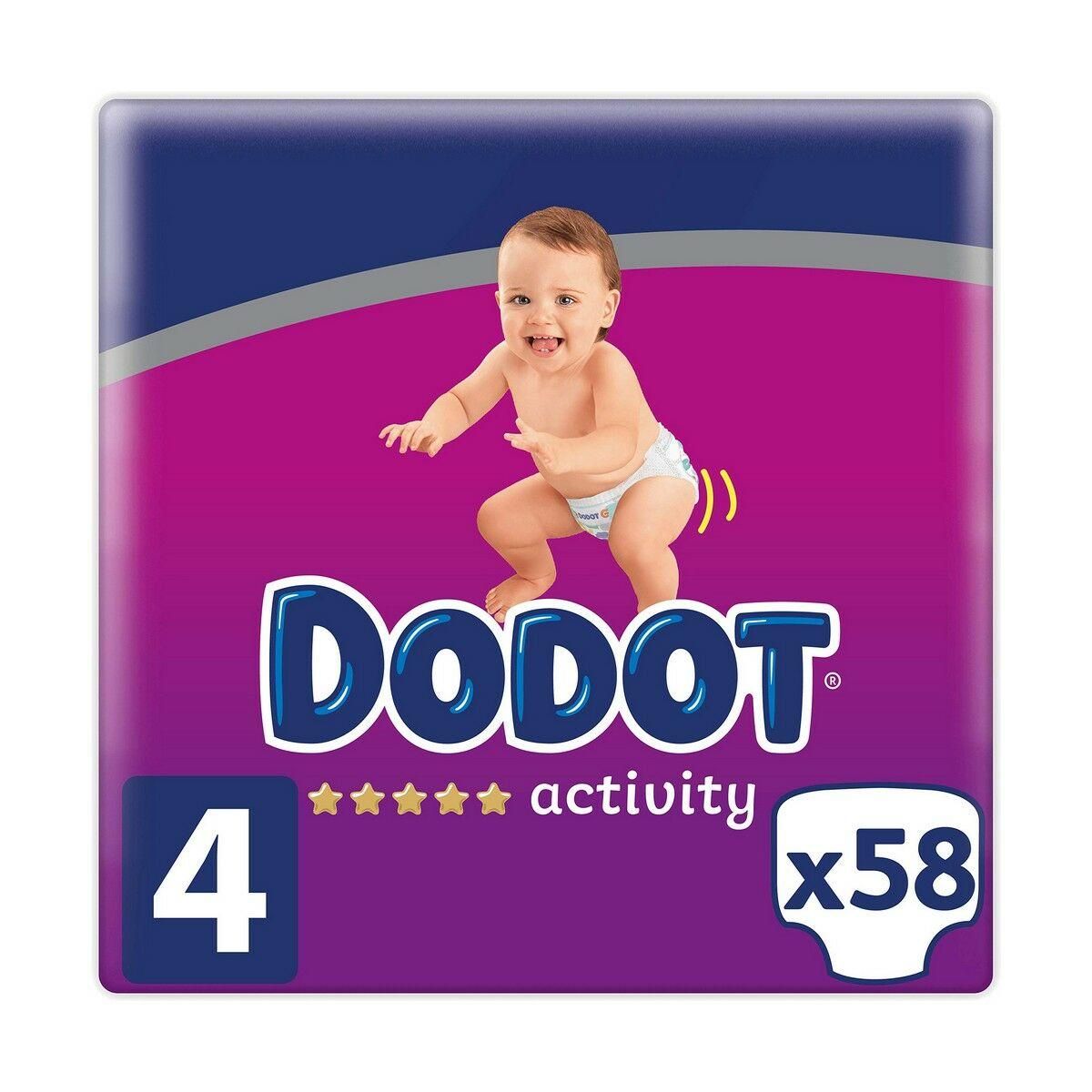 Engangsbleer Dodot Dodot Activity 9-14 kg 58 enheder