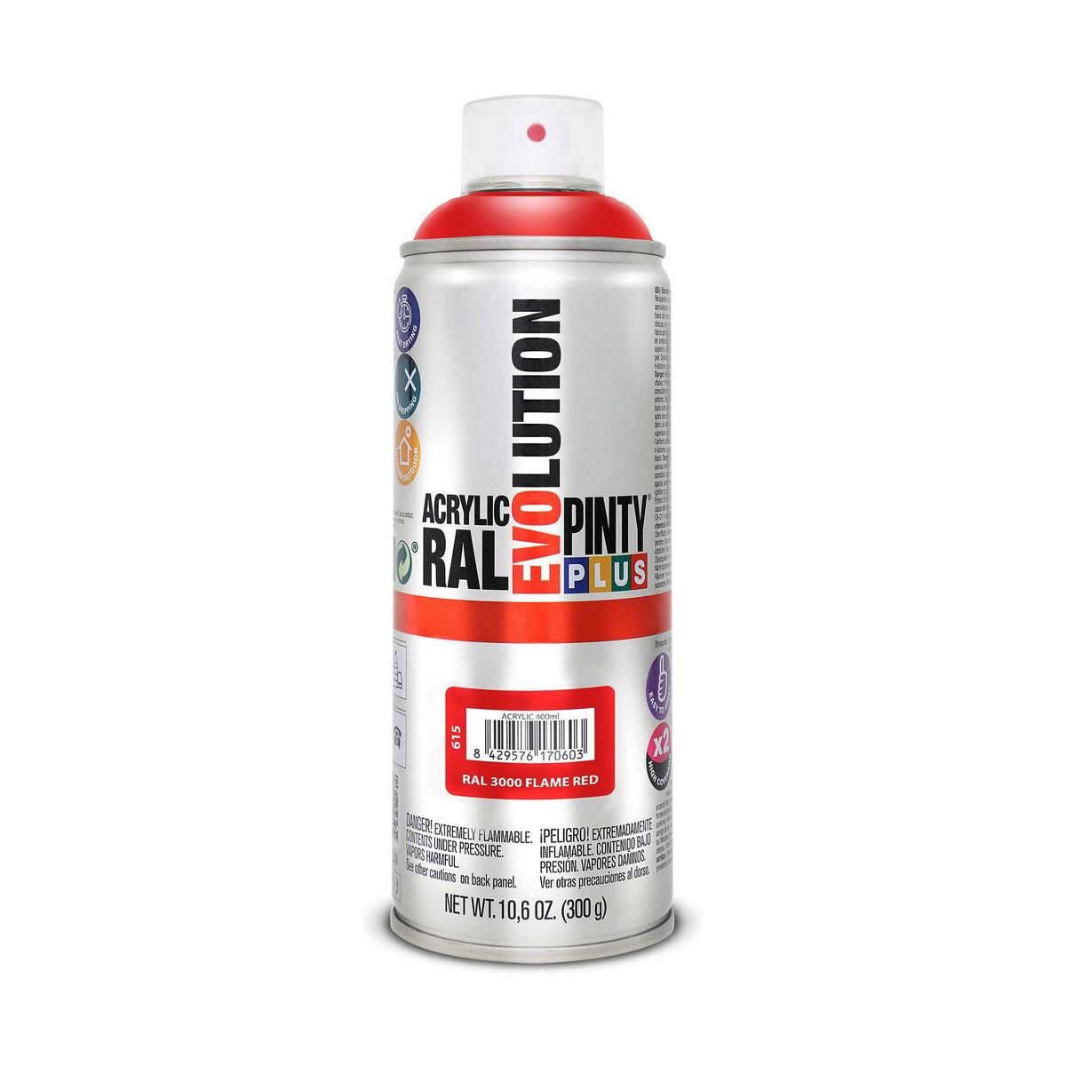 Spraymaling Pintyplus Evolution RAL 3000 400 ml Flame Red