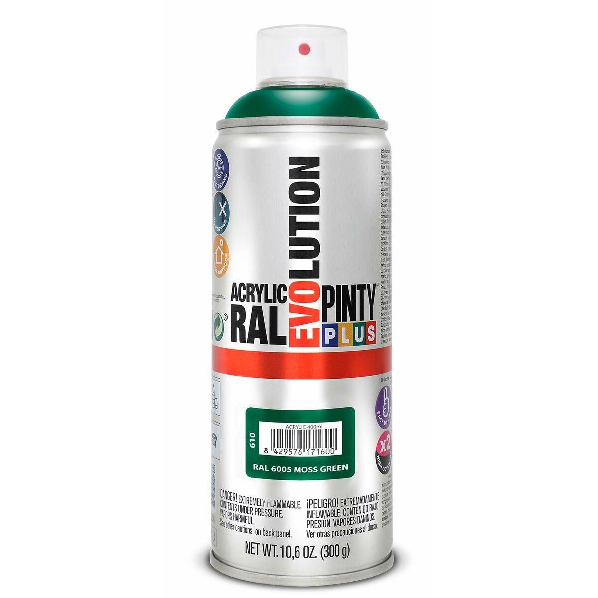 Spraymaling Pintyplus Evolution RAL 6005 400 ml Moss Green