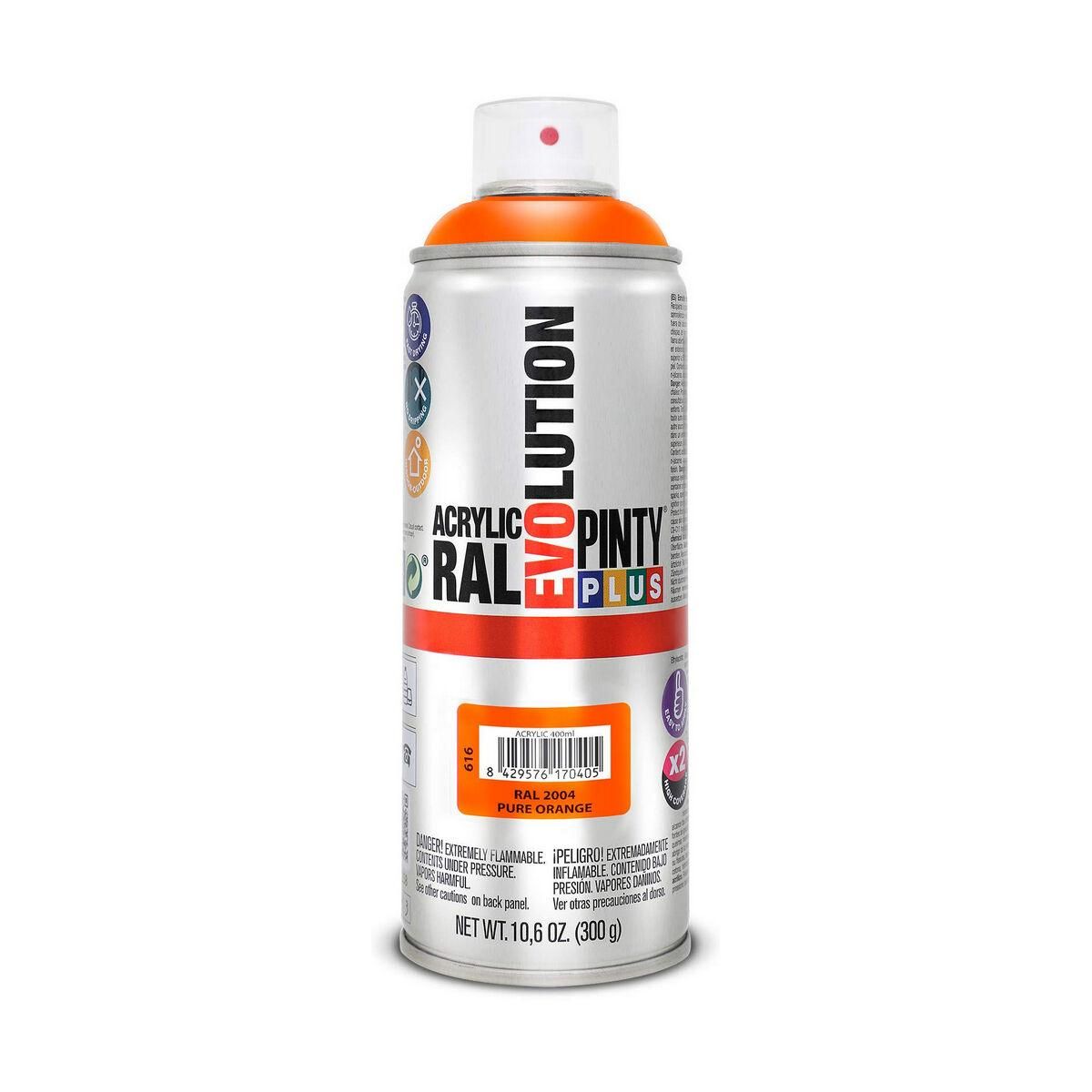 Spraymaling Pintyplus Evolution RAL 2004 400 ml Pure Orange