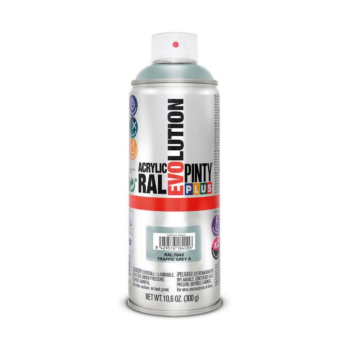 Spraymaling Pintyplus Evolution RAL 7042 400 ml Traffic Grey