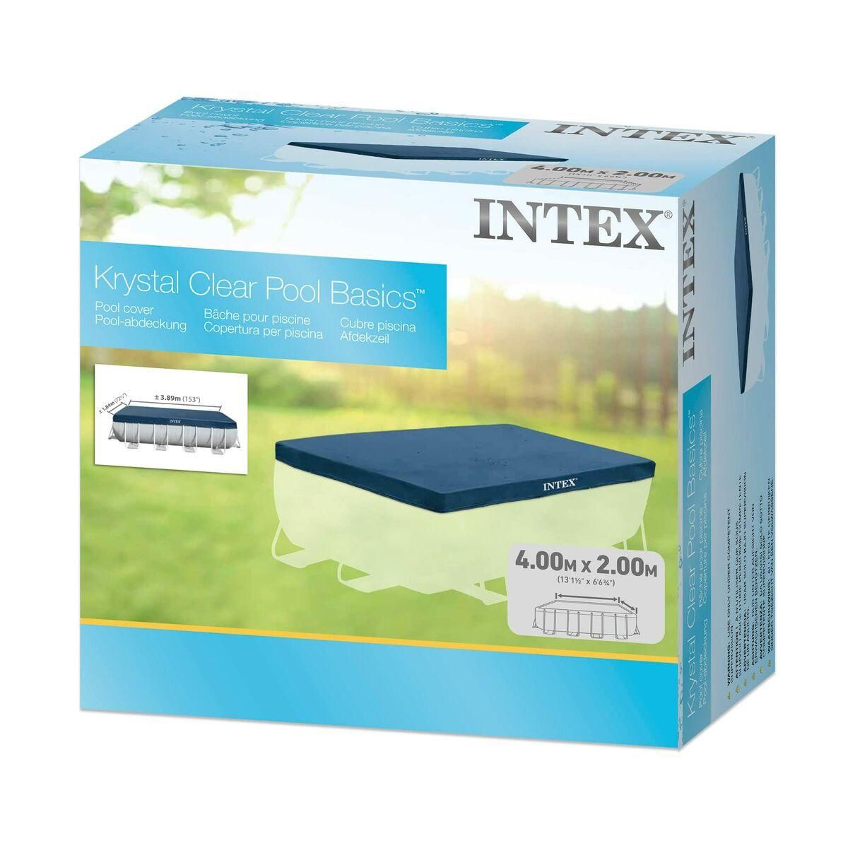 Swimmingpool Cover Intex 28037 4 x 2 m