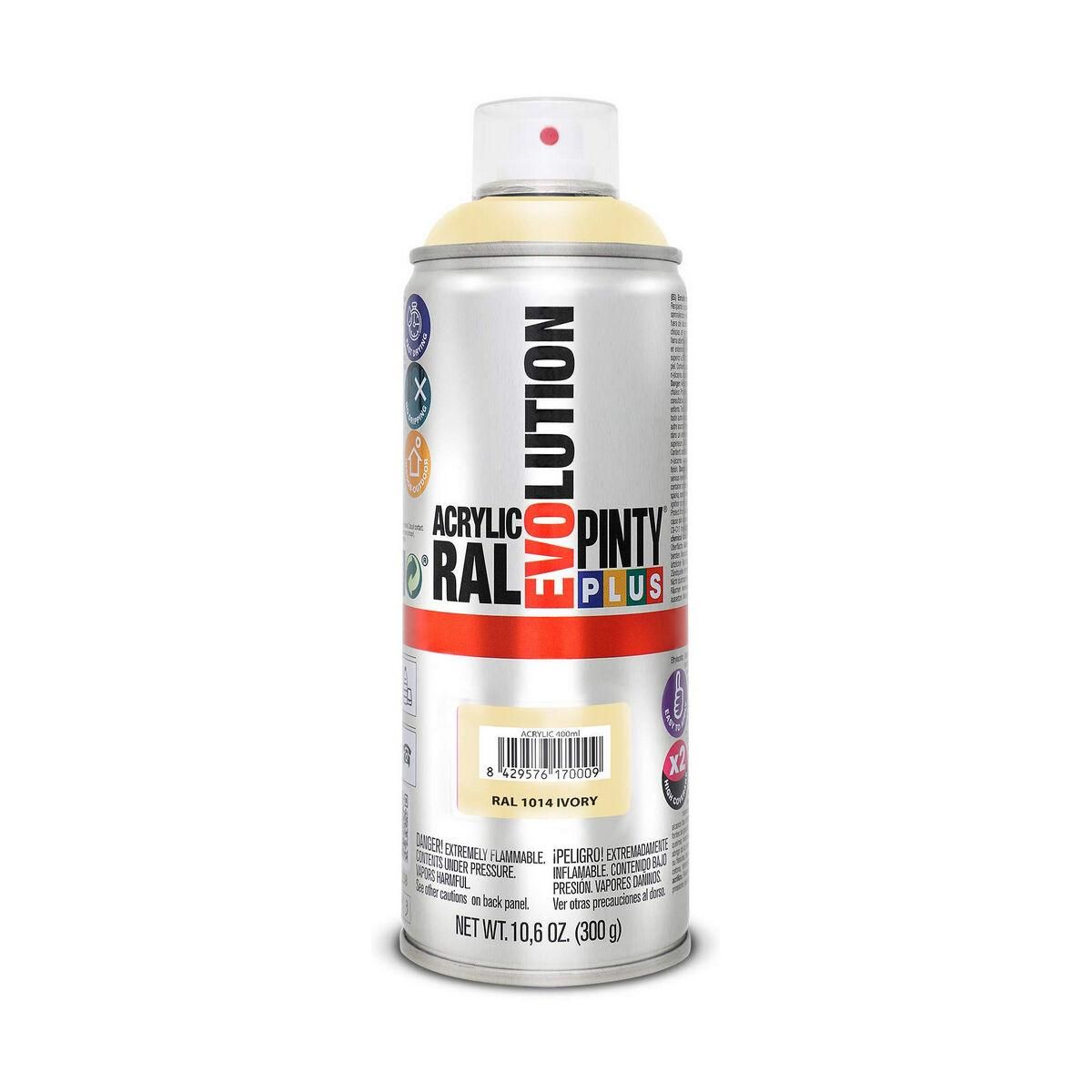 Spraymaling Pintyplus Evolution RAL 1014 400 ml Elfenben