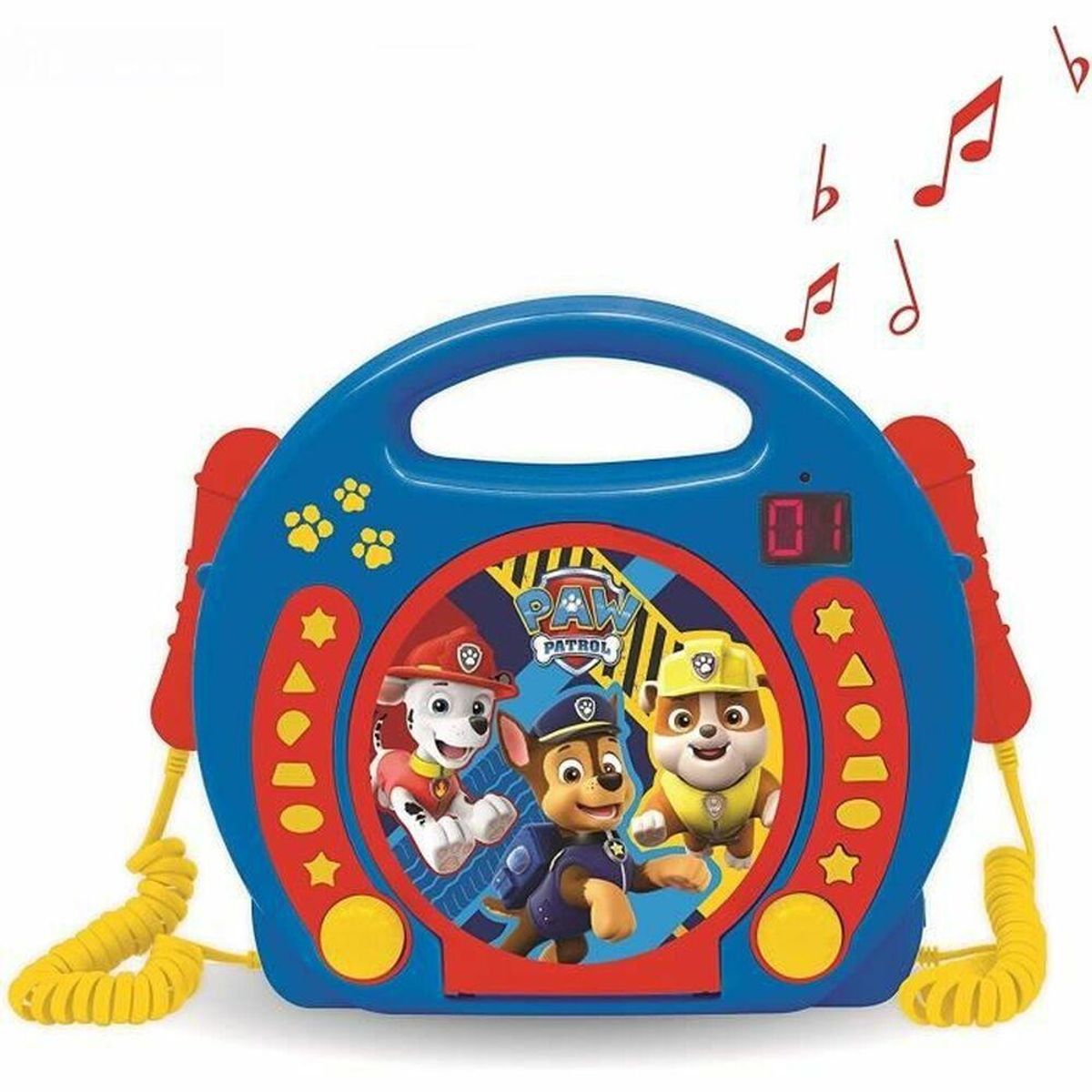 Afspiller Lexibook The Paw Patrol CD Karaokemikrofon x 2