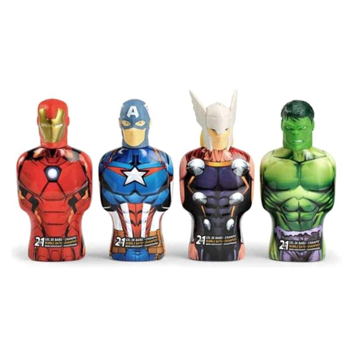 Gel og Shampoo 2 i 1 Lorenay The Avengers 1 enheder (350 ml)