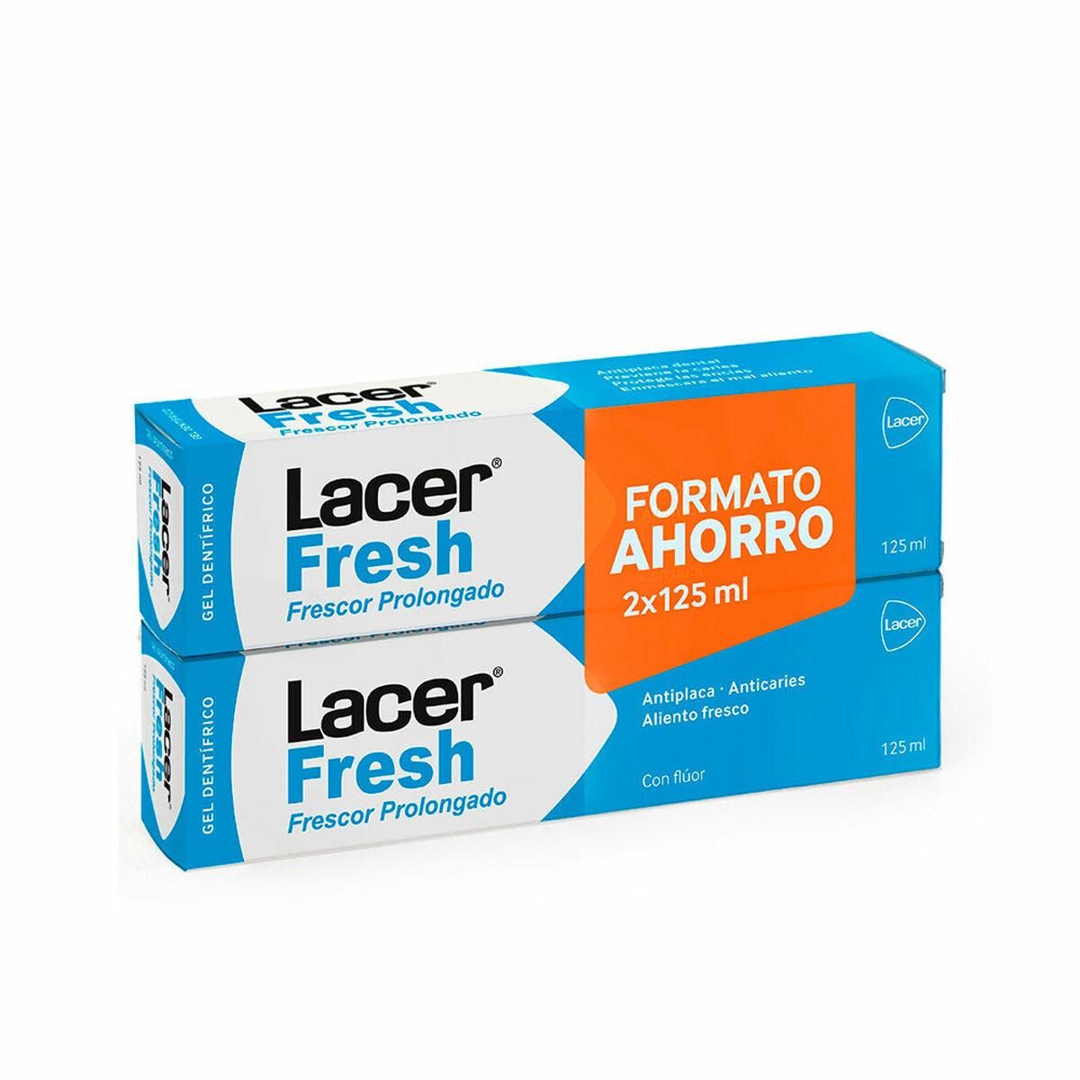 Pasta de Dentes Hálito Fresco Lacer LacerFresh 2 x 125 ml