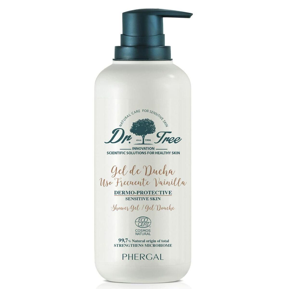 Shower gel Dr. Tree Følsom hud Vanilje Daglig brug 500 ml