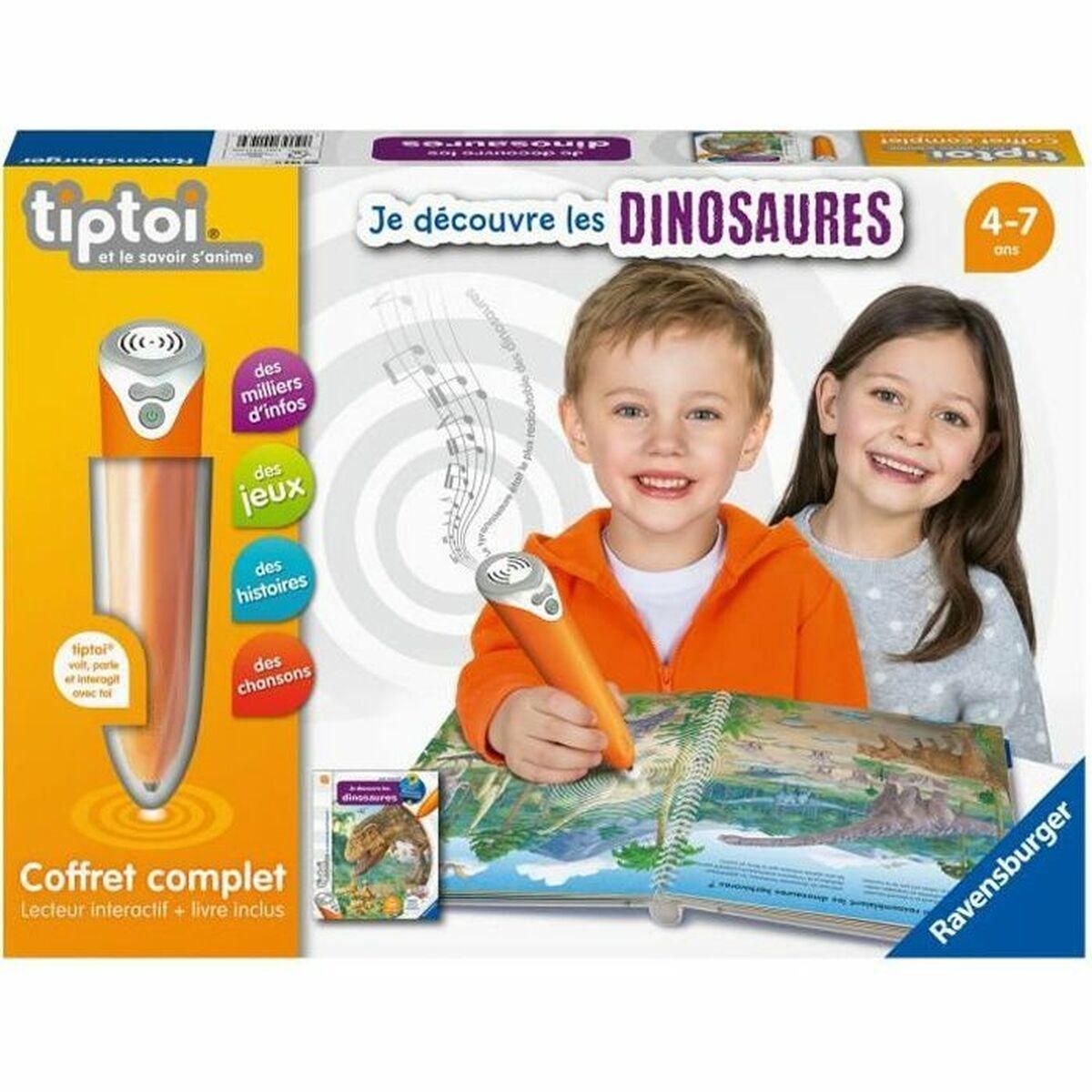 Lærerigt Spil Ravensburger Dinosaures (Fransk)