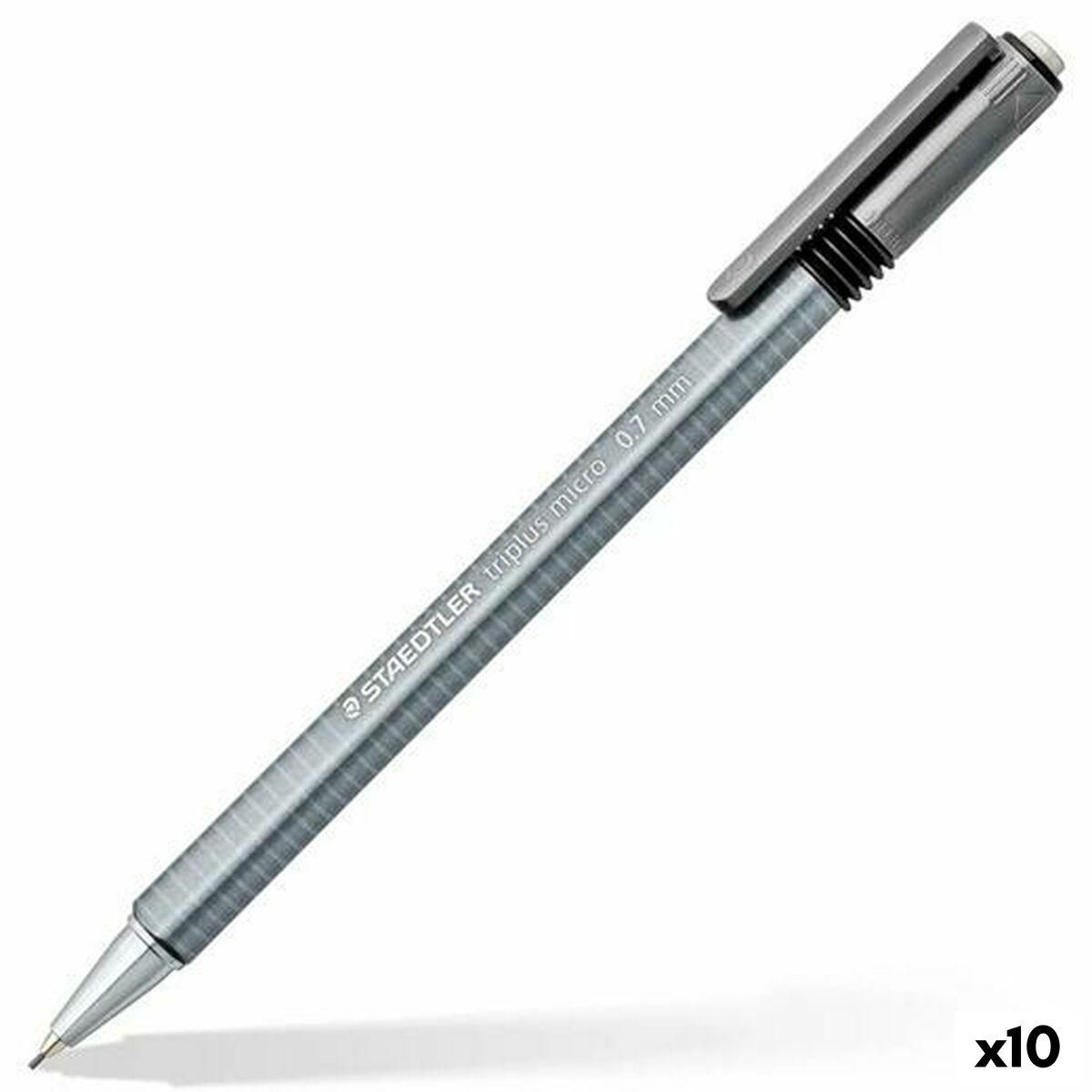 Stiftholder Staedtler Triplus Micro 774 Grå 0,7 mm (10 enheder)