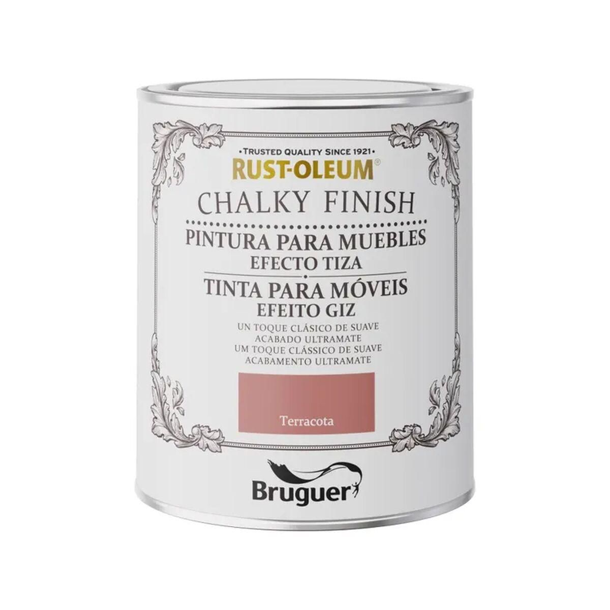 Maling Bruguer Rust-oleum Chalky Finish 5733893 Elektricitet Terrakotta 750 ml