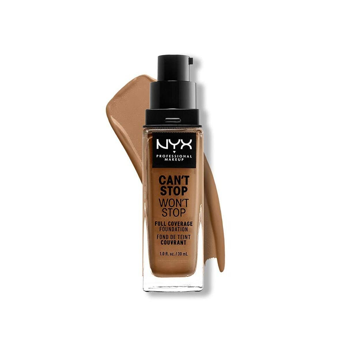 Cremet Make Up Foundation NYX Can't Stop Won't Stop 30 ml Warm Honey