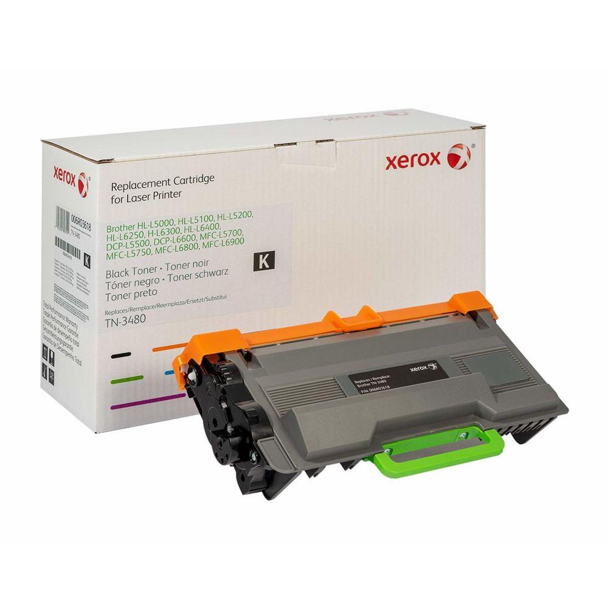 Toner Xerox 006R03618 Sort