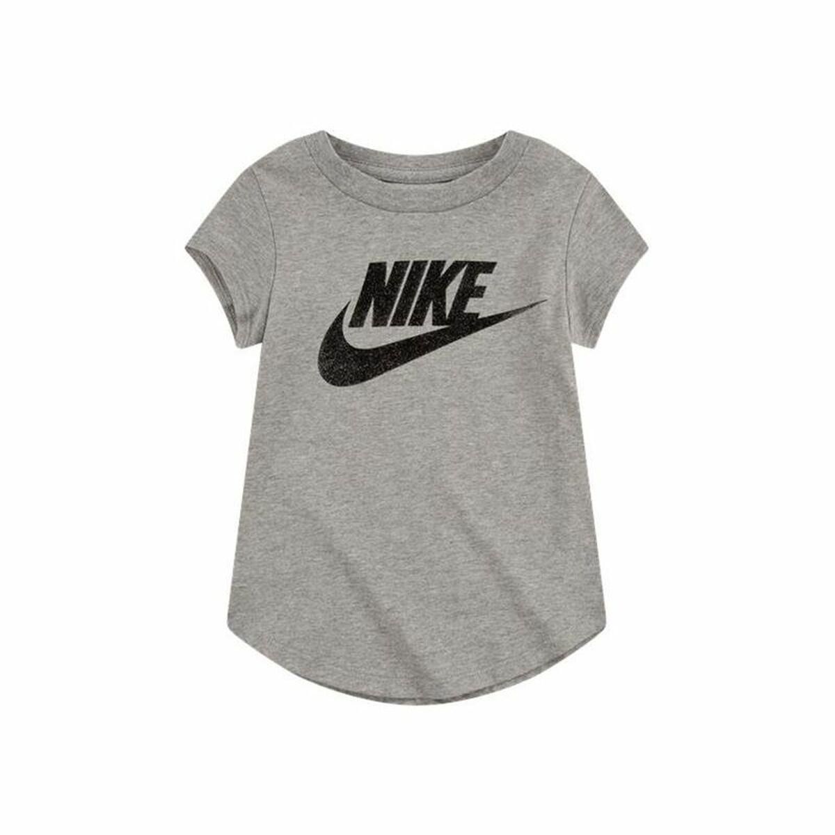 Børne Kortærmet T-shirt Nike Futura SS Grå 18 måneder