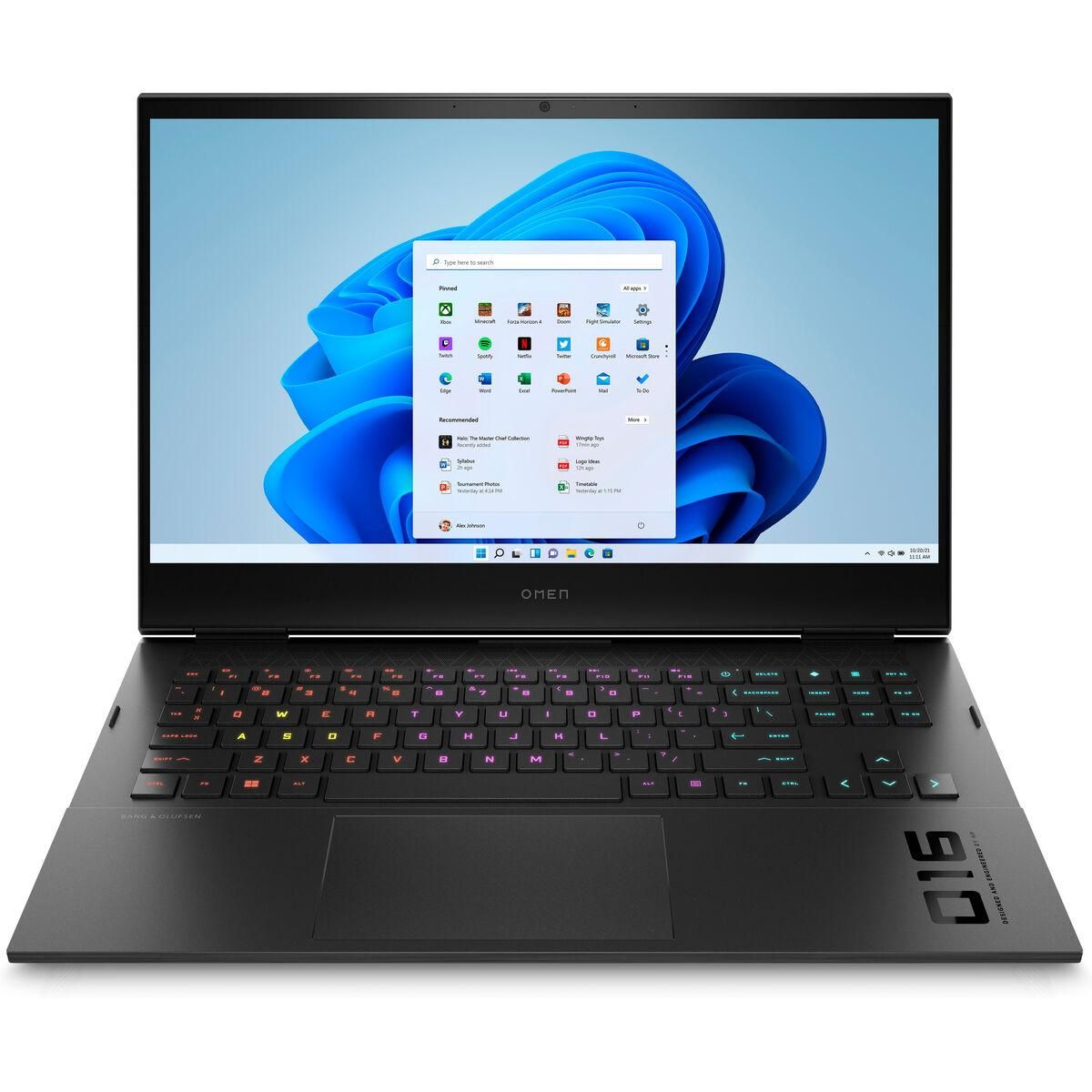 Bærbar HP OMEN by HP Bærbar 16-b1006ns 16,1" i7-12700H 16 GB RAM 1 TB SSD NVIDIA GeForce RTX 3060 Spansk qwerty