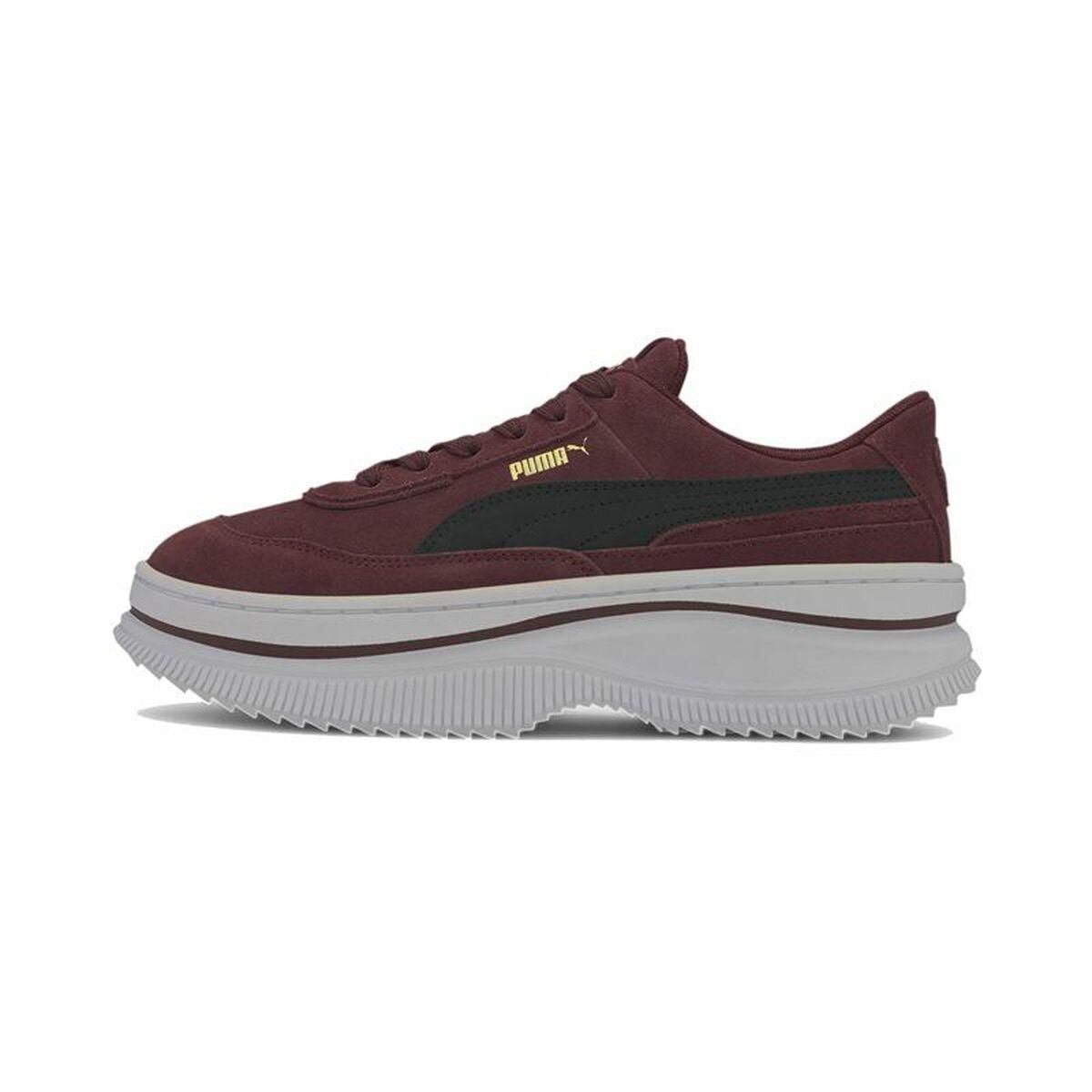 Kvinde Casual Sneakers Puma Sportswear Deva Suede Mørkerød 38