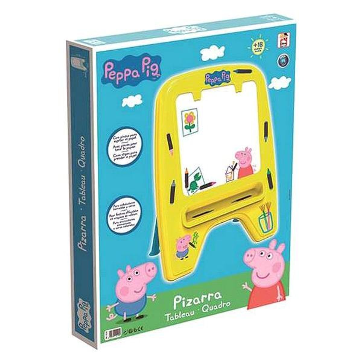 Magisk Tavle Peppa Pig 52199 Gul 59 x 33 x 75 cm (59 x 33 x 75 cm)