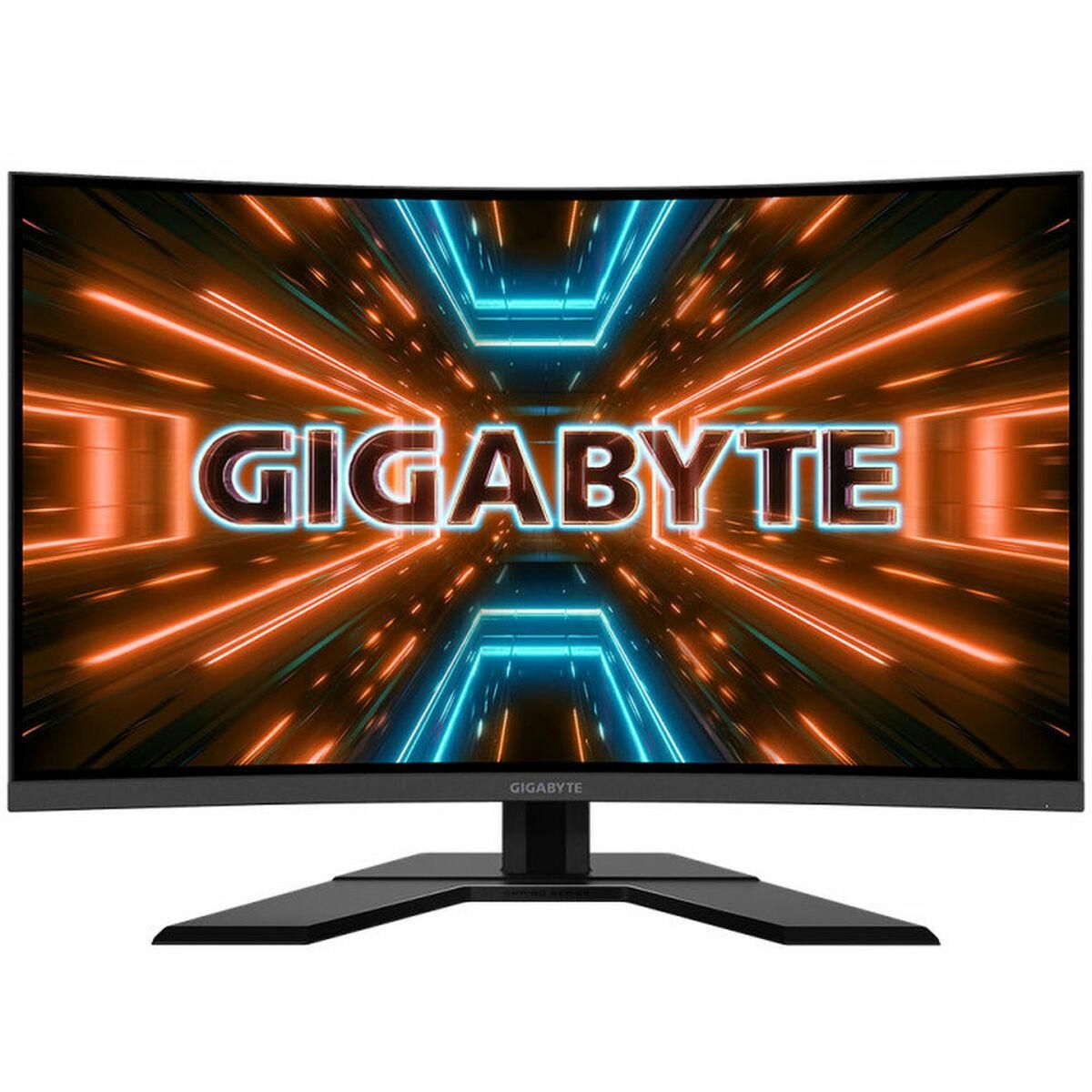 Skærm Gigabyte G32QC A-EK 31,5" ELED 165 Hz 2K